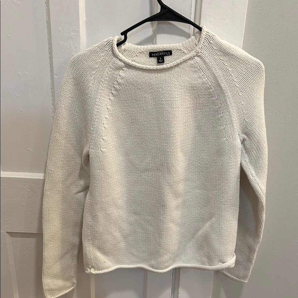 J Crew Mercantile Women's Cream Sweater